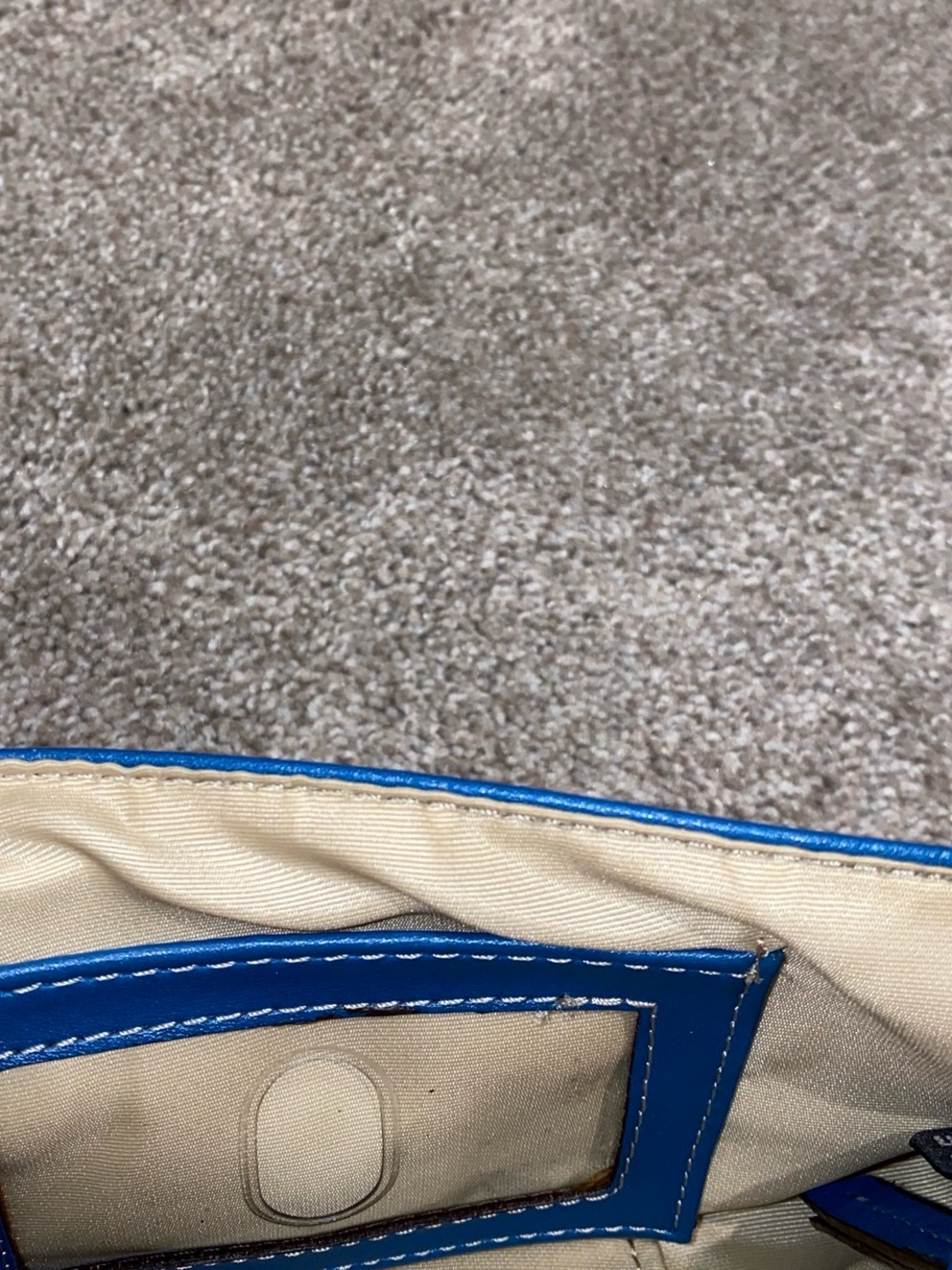 Nine West Blue Y2K Purse Handbag - Picture 5 of 8